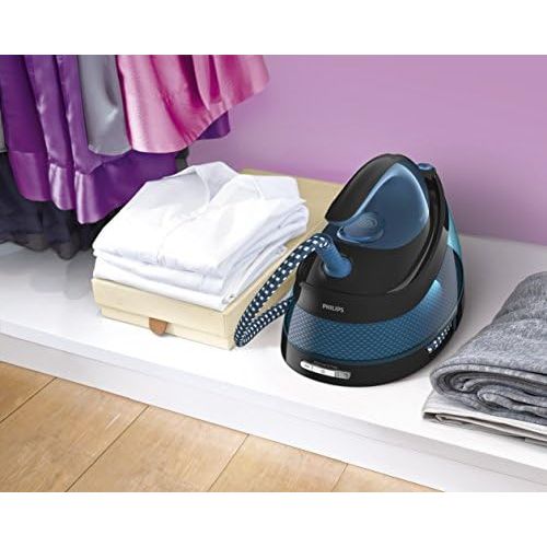 필립스 Philips GC7833/80Care Compact (Dampfbuegelstation ohne Einstellung) schwarz/blau