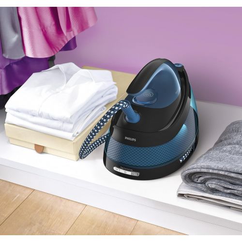 필립스 Philips GC7833/80Care Compact (Dampfbuegelstation ohne Einstellung) schwarz/blau