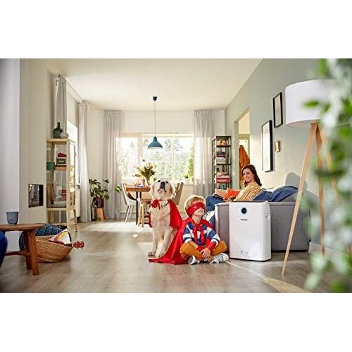 필립스 PHILIPS Philips AC2729/10 2-in-1 Luftreiniger und -befeuchter Series 2000i (App-Anbindung, bis zu 60m²) weiss