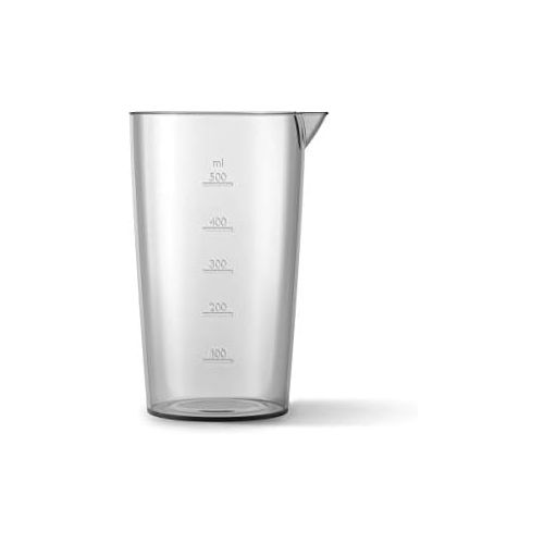 필립스 [아마존베스트]Philips ProMix hand blender HR2531/00 (650 W, splash guard, incl. Measuring Cup) White Plastic