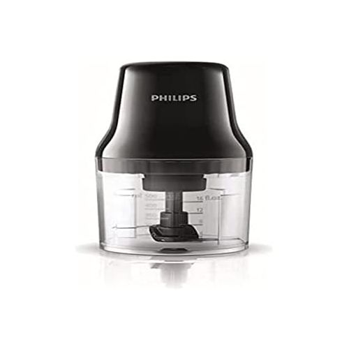 필립스 [아마존베스트]Philips HR1393/90 Chopper Daily (2-pin, 0.7 L, 450 W) Black/Silver