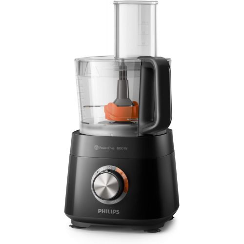 필립스 [아마존베스트]Philips Daily Collection Food Processor (2-in-1 Cutting Disc), Black