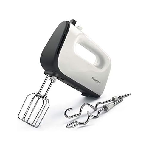 필립스 [아마존베스트]Philips Hand Mixer (450 W, 5 Speeds Plus Turbo), White