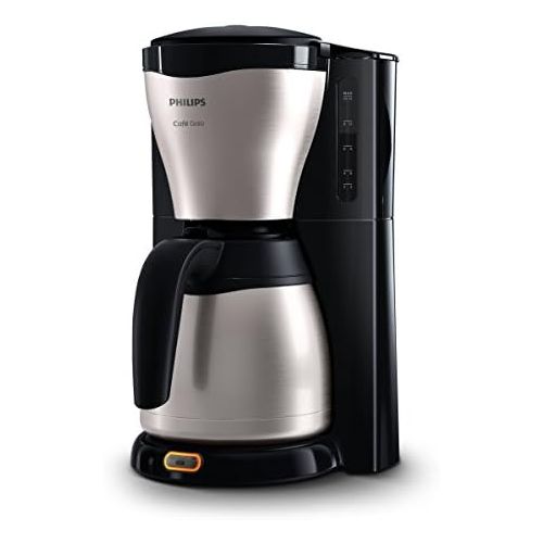 필립스 [아마존베스트]Philips HD7546 / 20 Gaia filter coffee machine with thermo jug, black / metal