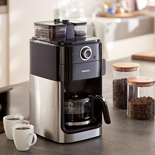 필립스 [아마존베스트]Philips Grind and Brew Filter Coffee Maker