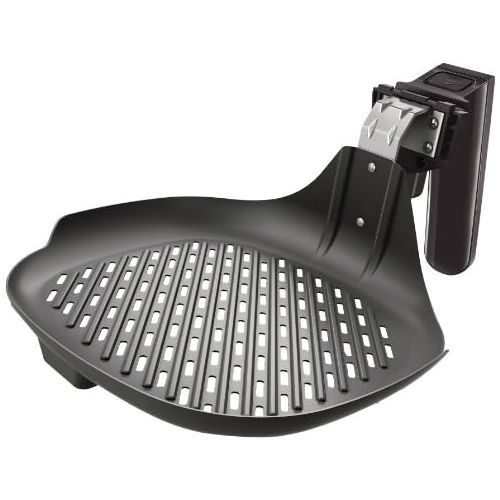 필립스 [아마존베스트]Philips HD9910 / 20 grill pan (accessory for Airfryer, non-stick surface) black