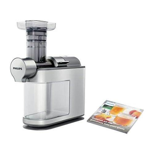 필립스 [아마존베스트]Philips HR1945/80 Slow Juicer (200 W, Cold Press Juicer, Maximum Nutrient Extraction) White