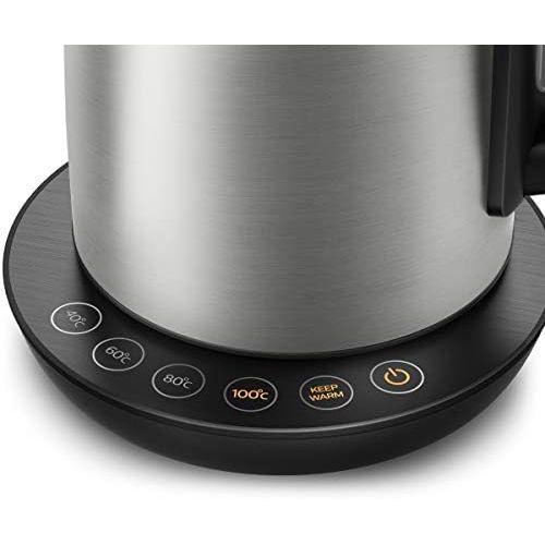 필립스 [아마존베스트]Philips HD9359/90 Stainless Steel Kettle, for everything from Tea to Baby Food (2200 Watt, 1.7 Litres, Keep Warm Function)