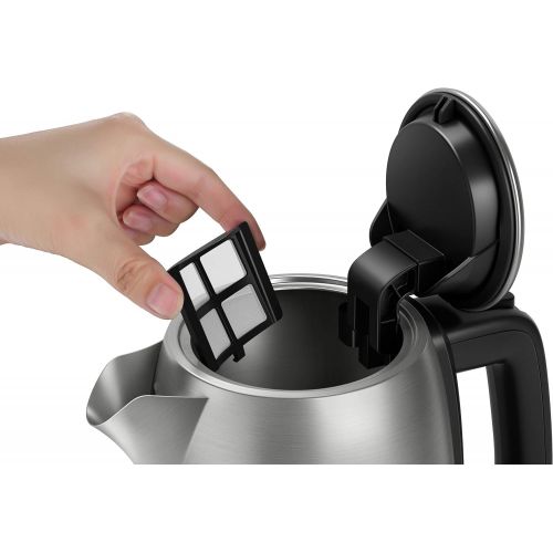 필립스 [아마존베스트]Philips HD9359/90 Stainless Steel Kettle, for everything from Tea to Baby Food (2200 Watt, 1.7 Litres, Keep Warm Function)