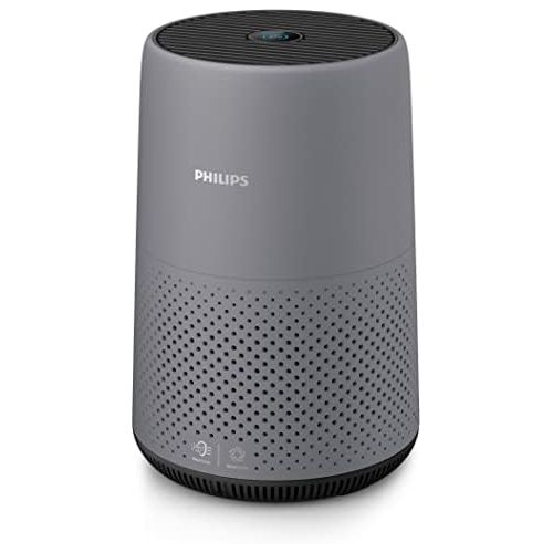 필립스 [아마존베스트]Philips AC0830/10 air purifier series 800, removes 99.5% particles, room size: 49 m², air quality colour feedback