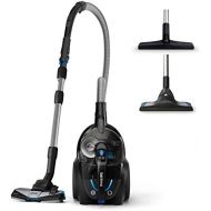 [아마존베스트]Philips PowerPro Expert FC9741/09 Bagless Vacuum Cleaner (A+AA Energy Label, 650 W, 2 L Dust Volume, Integrated Accessories, Black)