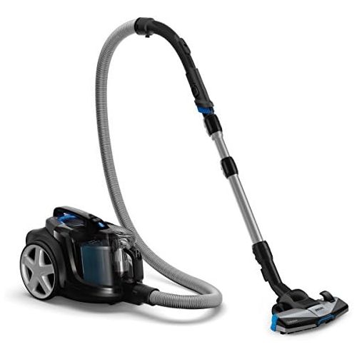 필립스 [아마존베스트]Philips PowerPro Expert FC9741/09 Bagless Vacuum Cleaner (A+AA Energy Label, 650 W, 2 L Dust Volume, Integrated Accessories, Black)