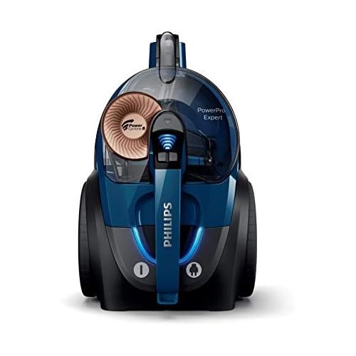 필립스 [아마존베스트]Philips PowerPro Compact Bagless Vacuum Cleaner, Blue/Black