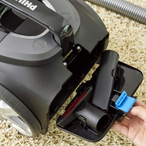 필립스 [아마존베스트]Philips PowerPro Compact Bagless Vacuum Cleaner, Blue/Black