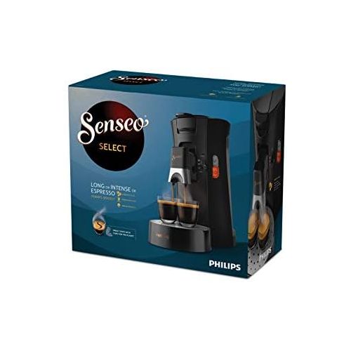  Philips Domestic Appliances Philips CSA240/61 Senseo Select Eco, Intensity Plus, Crema Plus, Memo Function Black