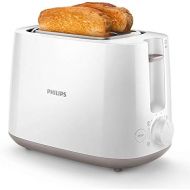 Philips Domestic Appliances Philips HD2581/00 Toaster, Integrated Bun Attachment, 8 Browning Levels, White