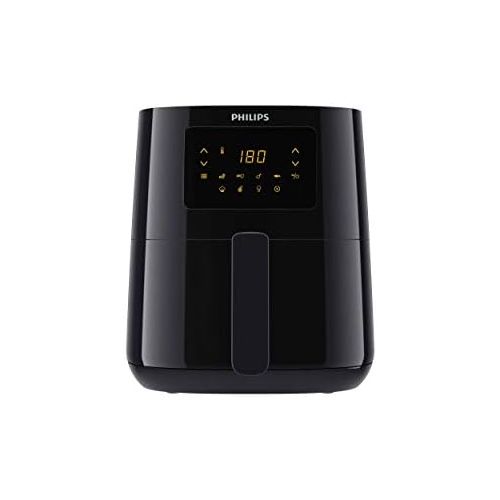 필립스 Philips Domestic Appliances Philips HD9252/90 Original Airfryer Hot Air Fryer 1400 W, for 2 3 People, 800 g/4.1 L, Digital Display, Black