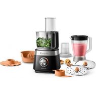 Philips Domestic Appliances Philips Daily Collection Food Processor (2 in 1 Cutting Disc), Black