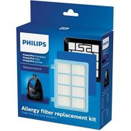Philips Domestic Appliances Philips FC8010 / 02 Original replacement filter set (for PowerPro Compact and Active cylinder vacuum cleaner) blue / white