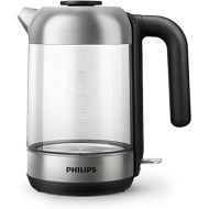 Philips Domestic Appliances Philips HD9339/80 Glass Kettle, 1.7 Litres, LED Lighting, Dry Run Protection, Removable Micro Strainer Filter, 2200 W