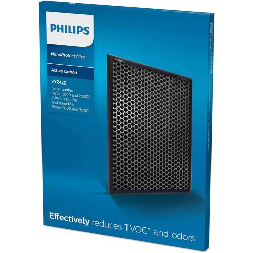 필립스 Philips Domestic Appliances Philips NanoProtect Filter Active Carbon FY2420; AC2882, AC2885, AC2887, A2889, AC2892, Series 3000 & 3000i; FY2420 / 30