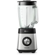 Philips Frullatori Philips Multifunction Blender Series 5000 HR3571/90, 1000 W, ProBlend Crush Technology with 6 Blades, Variable Speed + Pulse, Capacity 2 Litres, Glass Cup, Stainless Steel Blade