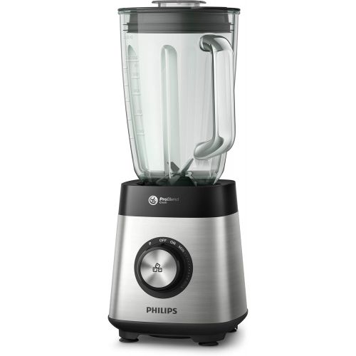  Philips Frullatori Philips Multifunction Blender Series 5000 HR3571/90, 1000 W, ProBlend Crush Technology with 6 Blades, Variable Speed + Pulse, Capacity 2 Litres, Glass Cup, Stainless Steel Blade