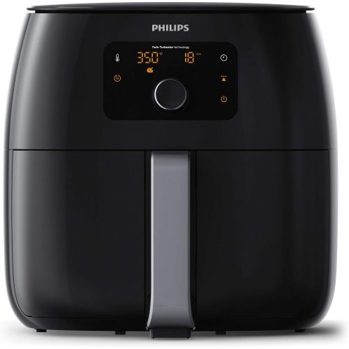  Philips Kitchen Appliances Philips Premium Airfryer XXL with Fat Removal Technology, 3lb/7qt, Black, HD9650/96
