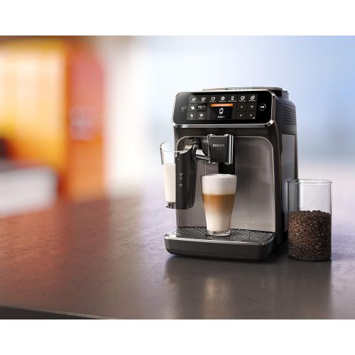  Philips Kitchen Appliances EP4347/94 Espresso Machine, One Size, Black