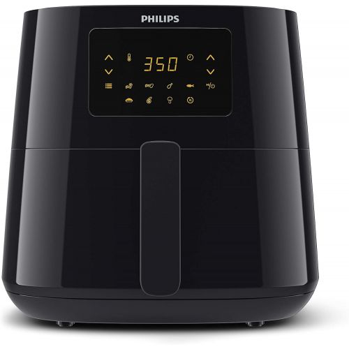  Philips Kitchen Appliances Philips Essential Airfryer XL 2.65lb/6.2L Capacity Digital Airfryer with Rapid Air Technology, Easy Clean Basket, Black- HD9270/91