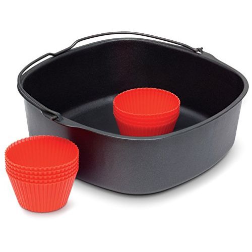  Philips Kitchen Appliances Master Accessory Kit with Baking Pan and Silicone Muffin Cups, XXL models, Black: Kitchen & Dining