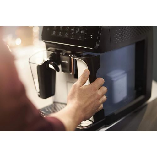  [아마존베스트]Philips Kitchen Appliances Philips 3200 Series Fully Automatic Espresso Machine w/ LatteGo, Black, EP3241/54