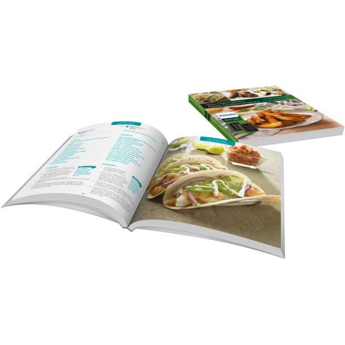 [아마존베스트]Philips Kitchen Appliances Philips Premium Digital Airfryer with Fat Removal Technology + Recipe Cookbook, 3 qt, Black, HD9741/99