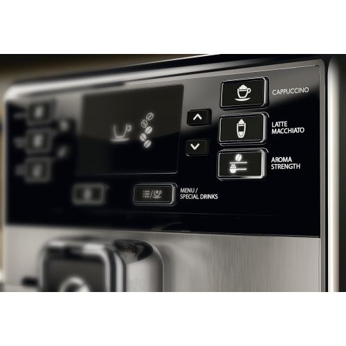  Philips Kitchen Appliances Saeco PicoBaristo Super Automatic Espresso Machine, 1.8 L, Stainless Steel, HD8927/47