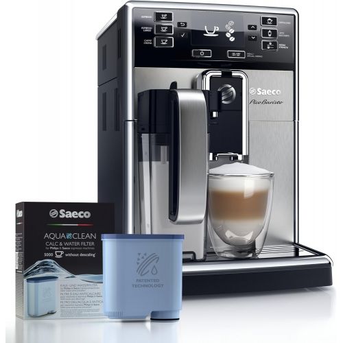  Philips Kitchen Appliances Saeco PicoBaristo Super Automatic Espresso Machine, 1.8 L, Stainless Steel, HD8927/47