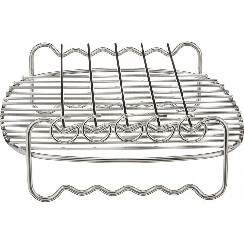  [아마존베스트]Philips Kitchen Appliances Philips Airfryer Double Layer Rack with Skewers- HD9905/00, For HD9240 models