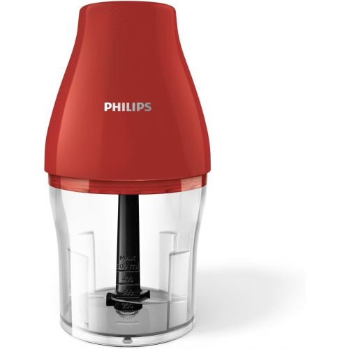 필립스 Philips HR250556 Multichopper with Chop Drop Technology, 1 Liter, White