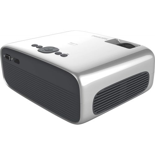 필립스 [아마존베스트]Philips NeoPix Ultra 2 LED Projector Silver Full HD WiFi Bluetooth