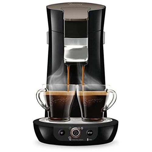  Philips Senseo HD6564/60 Viva Cafe Coffee Pod Machine, 1450, Black