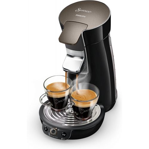  Philips Senseo HD6564/60 Viva Cafe Coffee Pod Machine, 1450, Black