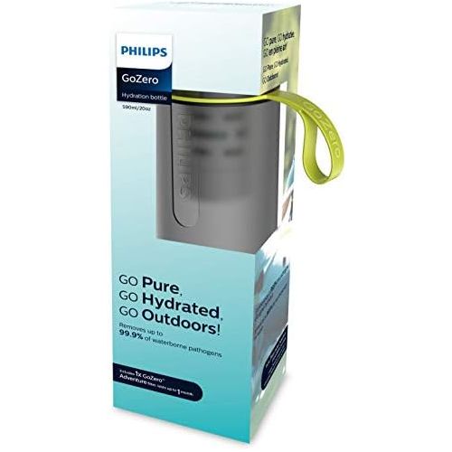  Philips Water Philips Go Zero Active with Adventure Filter - Grey