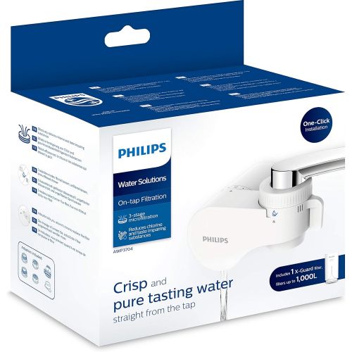  Philips Water Philips X Guard On Tap Water Filter, Drinking Water Filter for Taps, Ultra Filtration