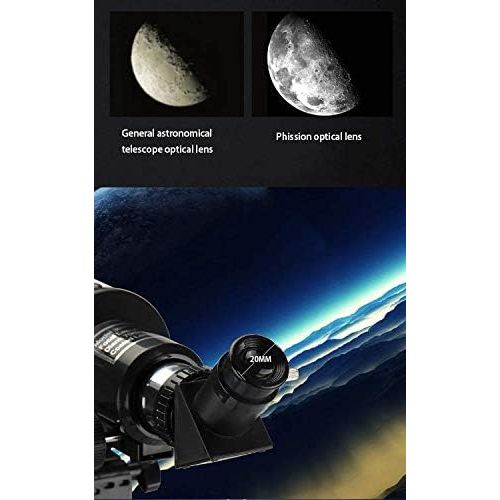  [아마존베스트]Telescope for Kids Adults Beginners, Phission 60mm Aperture 360mm Focal Length Astronomy Telescope Refractor, Portable Telescope with Adjustable Tripod / 2 Eyepieces