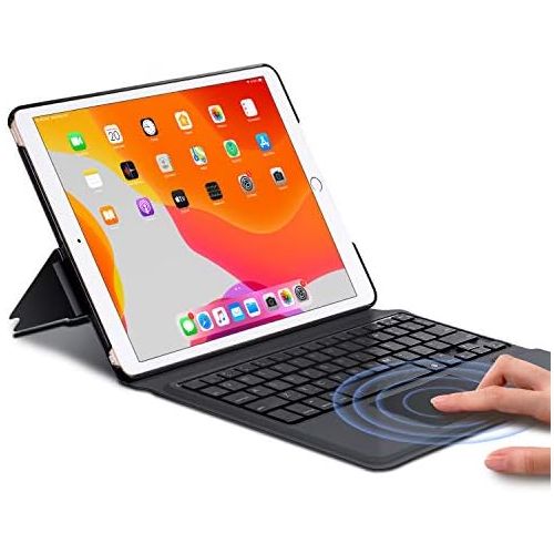  [아마존베스트]Phixnozar Keyboard Case for NewiPad8th Generation 10.2 inch2020 / iPad 7th Gen 2019 / iPad Air 3rd Gen/iPad Pro 10.5 2017  Stable Touchpad Function -10.2/10.5- Black