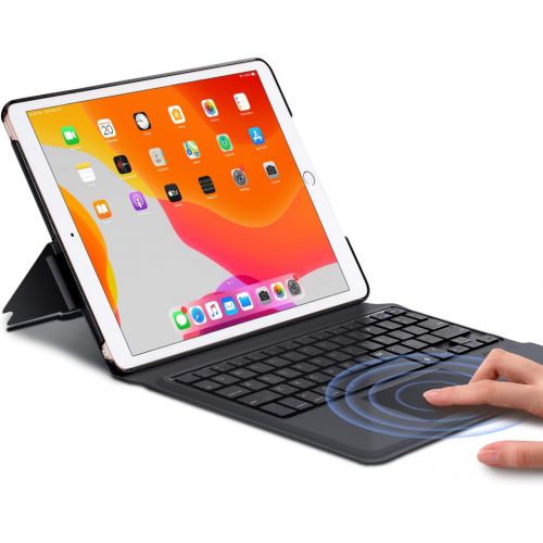  [아마존베스트]Phixnozar Keyboard Case for NewiPad8th Generation 10.2 inch2020 / iPad 7th Gen 2019 / iPad Air 3rd Gen/iPad Pro 10.5 2017  Stable Touchpad Function -10.2/10.5- Black