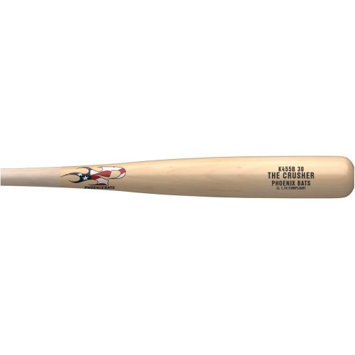  Phoenix Bats K455 29 Maple Youth Wood Baseball Bat- Black Barrel