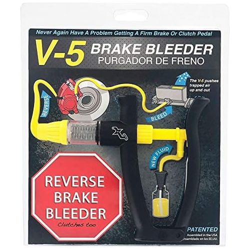  Phoenix Systems (2104-B) V-5 Reverse Brake Bleeder, Light Duty One Person, Fits all makes and models