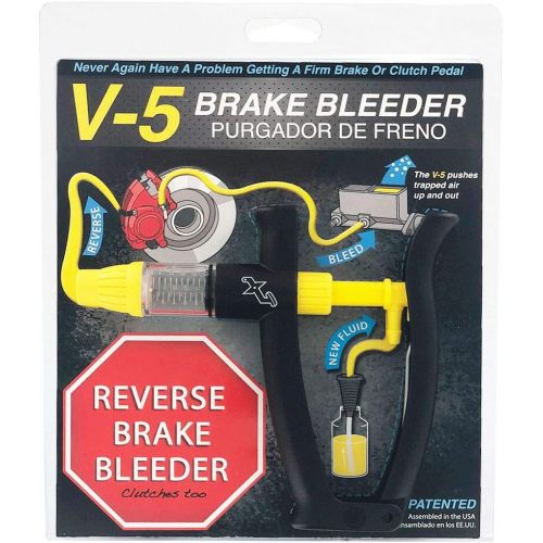  Phoenix Systems (2104-B) V-5 Reverse Brake Bleeder, Light Duty One Person, Fits all makes and models