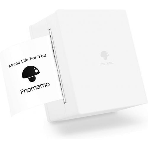  [아마존베스트]Phomemo Pocket Printer Mini Bluetooth Wireless Portable Instant Mobile Thermal Label Sticker mutilfuction Printer Compatible with Android iOS for Company Businesse, Work Plan, Meet