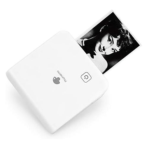  [아마존베스트]Phomemo 300dpi Pocket Mobile Printer- M02 Pro Thermal Bluetooth Portabel Mini Printer Compatible with iOS and Android, for Photo Printing, Graffiti,Learning,Work, White